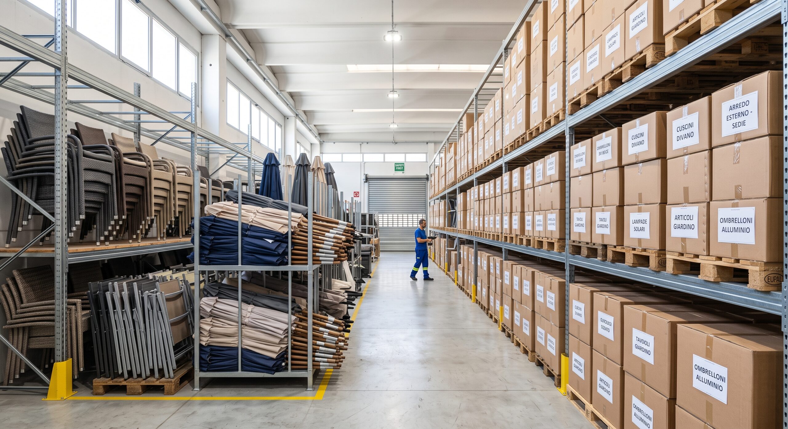 Deposito stagionale mobili e scatole trasloco casa vacanze