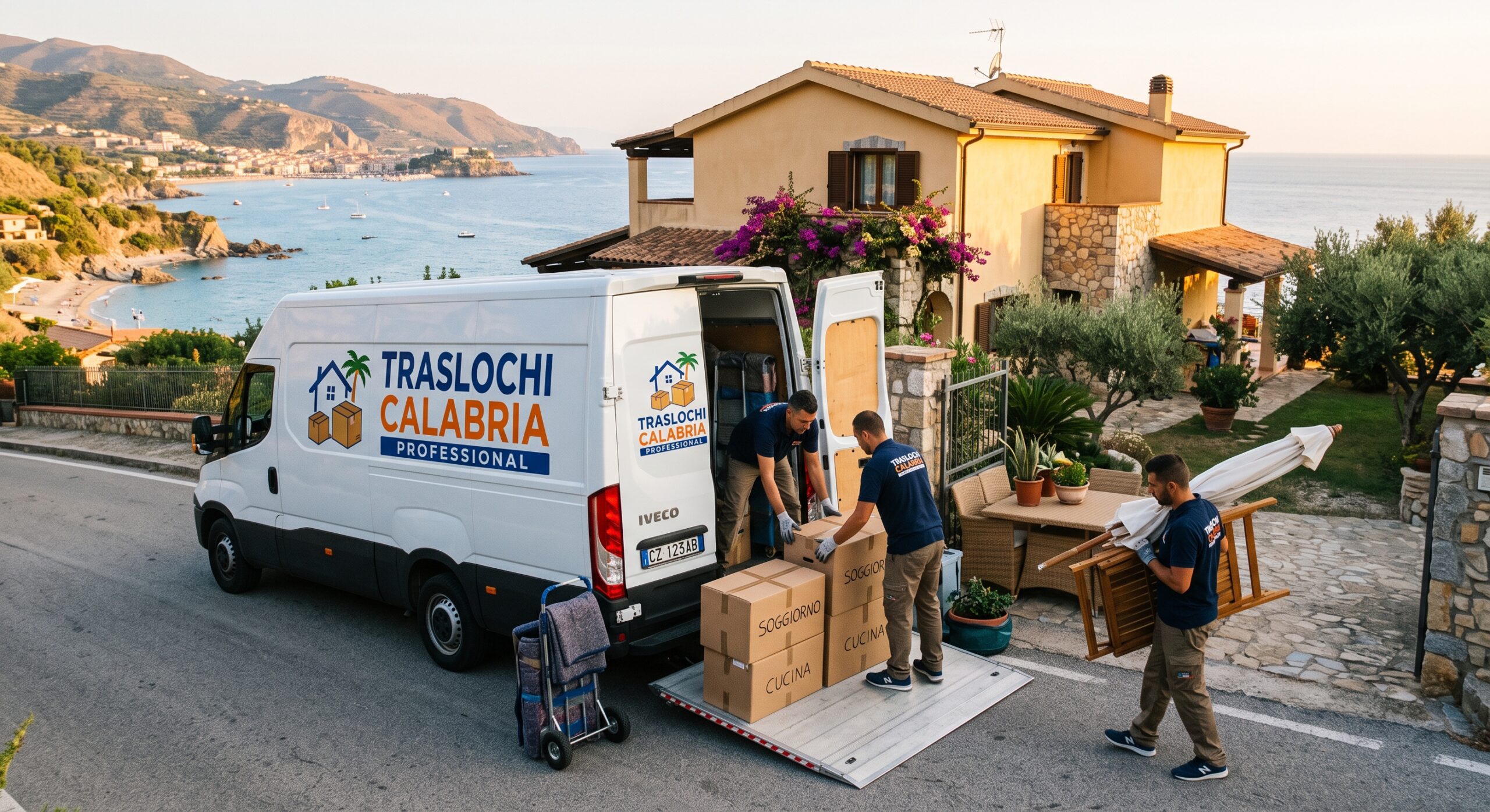 Trasloco casa vacanze fine stagione: il servizio di Lamezia Traslochi in Calabria